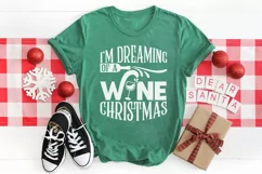 I'm dreaming of a wine Christmas| Christmas SVG Product Image 3
