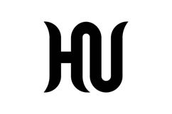 HU logo design Product Image 1