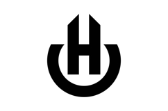 HU UH logo design Product Image 1