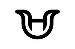 HU UH logo design Product Image 1