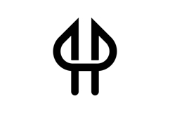 HU UH logo design Product Image 1