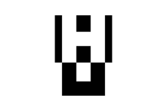 HU UH logo design Product Image 1