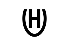 HU UH logo design Product Image 1