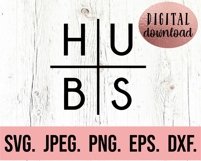 Wife Hubs SVG - Just Married SVG - Honeymoon SVG Wifey Hubby Product Image 3