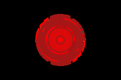 Hud futuristic technology abstract element isolated Product Image 2