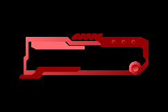 Hud gradient frame futuristic game element graphic Product Image 2