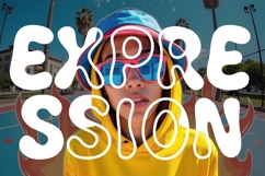 HUFLIX Playful Bubble Liquid Font Product Image 3