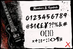 Hugels Bogers Rock Metal Brush Display Font Product Image 4