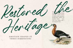 Hugetta Amphals Elegant Brush Font Product Image 11