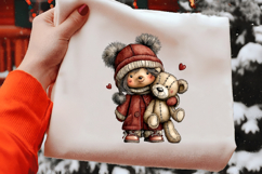 Huggable Teddy Gnome Clipart Product Image 2