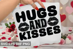 Retro Valentine's Day Design - Kisses cutie pie xoxo text me Product Image 2