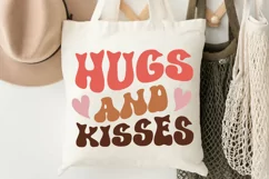 Hugs And Kisses SVG, Valentine's Day SVG Design Product Image 3