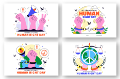 10 International Human Rights Day Illustration Product Image 2