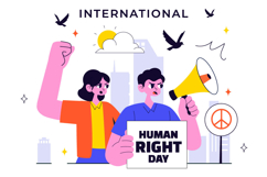 10 International Human Rights Day Illustration Product Image 4