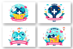 10 World Humanitarian Day Illustration Product Image 2