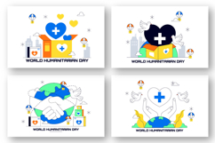 10 World Humanitarian Day Illustration Product Image 3