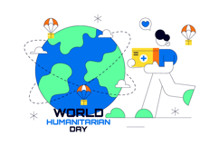 10 World Humanitarian Day Illustration Product Image 4