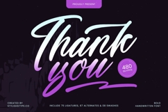 Humble Blash - Bold Handwritten Font Product Image 20