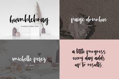 Thick Handwriting Font Mini Bundle Product Image 2