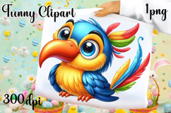 Watercolor hummingbird bird clipart, hand drawn Product Image 1