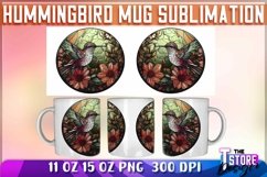 Hummingbird Mug Sublimation | 11 oz 15 oz | PNG File Product Image 1
