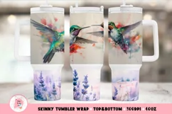 Hummingbirds Tumbler Wrap, 40 oz tumbler wrap, Hummingbirds Tumbler Wrap, Ladybug Png