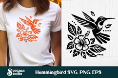 Funny bird SVG | Owl SVG | Bird silhouette | Hummingbird SVG Product Image 10