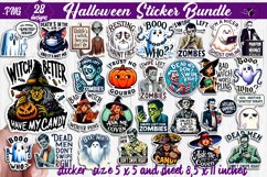 Humor Halloween Sticker | Sarcastic | Halloween bundle Product Image 1