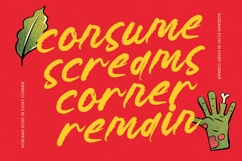 Hunger Bloods - Bold Brush Script Product Image 9