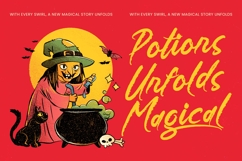 Hunger Bloods - Bold Brush Script Product Image 15