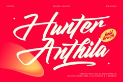 Hunter Anthila - Bold Brush Font Product Image 1