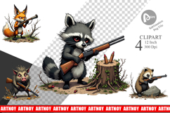 Hunter Havoc Clipart Product Image 1