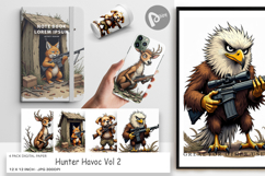 Digital Paper Hunter Havoc Product Image 1