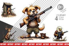 Hunter Havoc Clipart Product Image 1