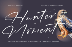 Hunter Moment - Stylish Handwritten Font Product Image 1