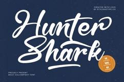 Hunter Shark - Bold Calligraphy Font Product Image 1