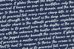 Hunter Shark - Bold Calligraphy Font Product Image 13
