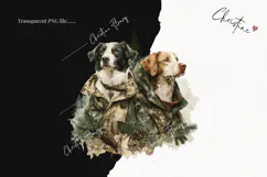 Hunting Dogs Clipart | Hunting Season PNG Product Image 2