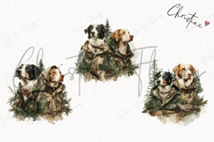 Hunting Dogs Clipart | Hunting Season PNG Product Image 3