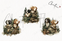 Hunting Dogs Clipart | Hunting Season PNG Product Image 3