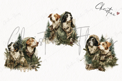 Hunting Dogs Clipart | Hunting Season PNG Product Image 3