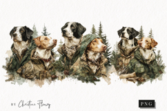 Hunting Dogs Clipart | Hunting Season PNG Product Image 1