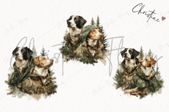 Hunting Dogs Clipart | Hunting Season PNG Product Image 3
