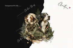 Hunting Dogs Clipart | Hunting Season PNG Product Image 2