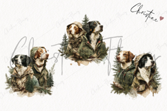 Hunting Dogs Clipart | Hunting Season PNG Product Image 3