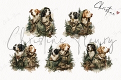 Hunting Dogs Clipart Bundle Product Image 6
