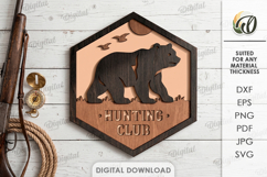 Hunting and Fishing Signs Bundle Laser Cut. Wall Decor SVG Product Image 6