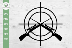 Hunting Rifles SVG Optical Sight SVG Product Image 1