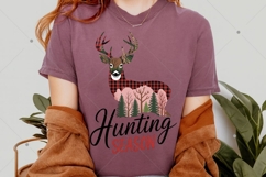 Hunting Season PNG, Christmas Sublimation Design, Deer Png Product Image 3