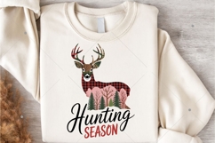 Hunting Season PNG, Christmas Sublimation Design, Deer Png Product Image 4